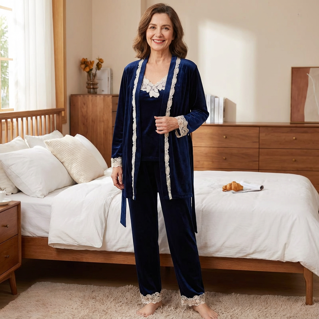 Florence™ | Elegant Lace Sleepwear Set