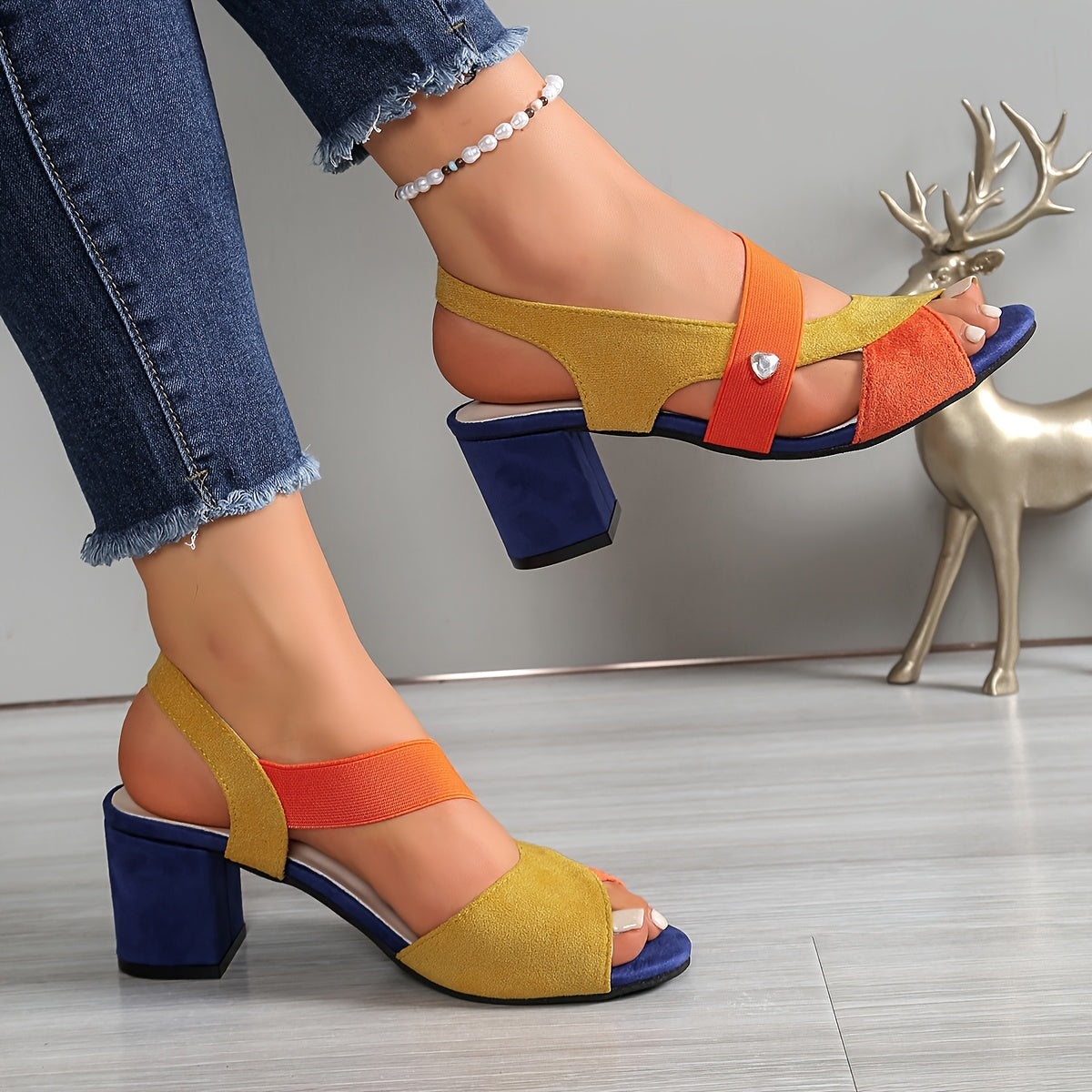 Marguerite™ | Orthopedic Comfort Block Heel Sandals