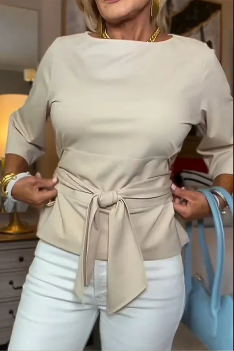 Daria | Women's Stylish Bow Waist Top