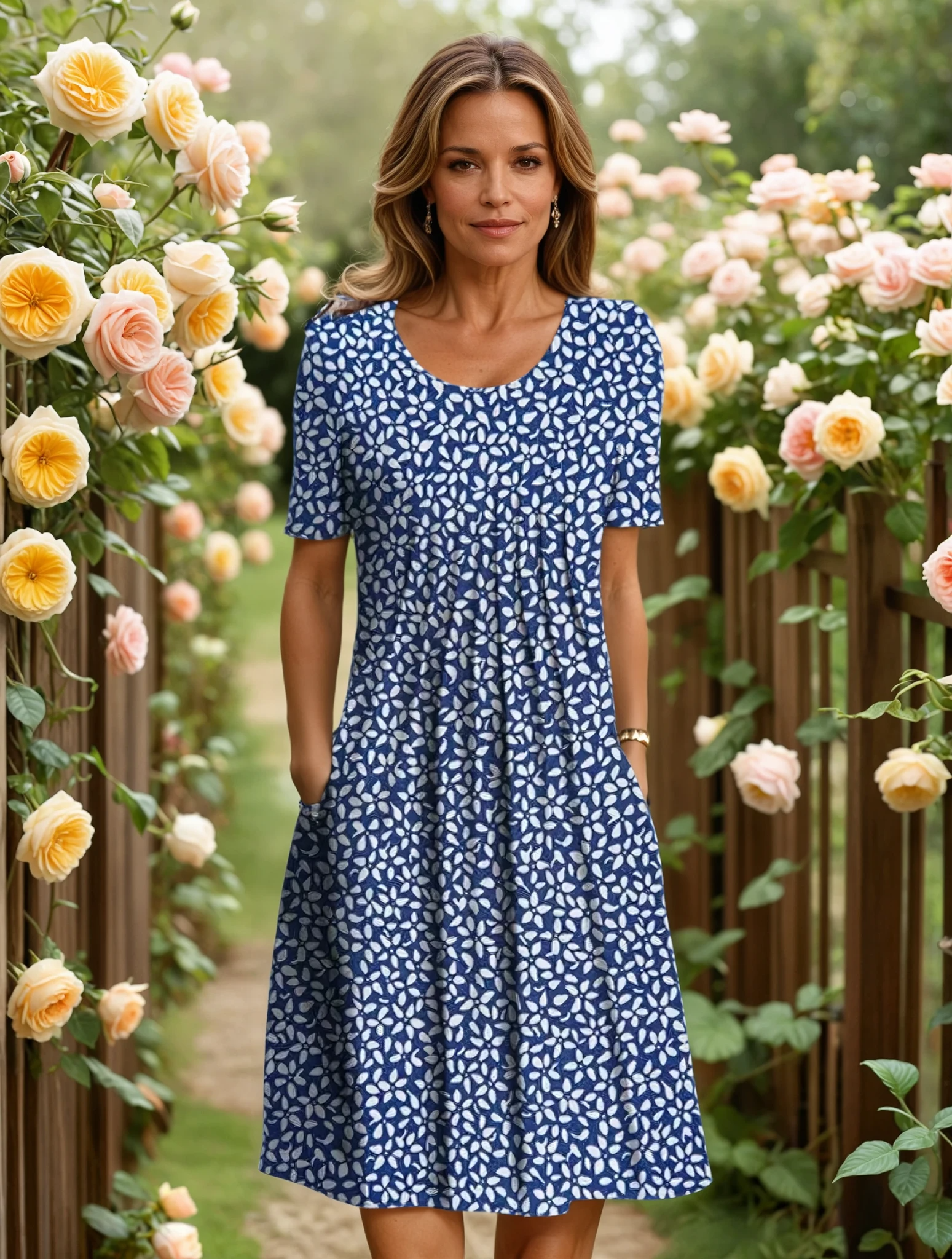 Harper | Elegant Floral Dress