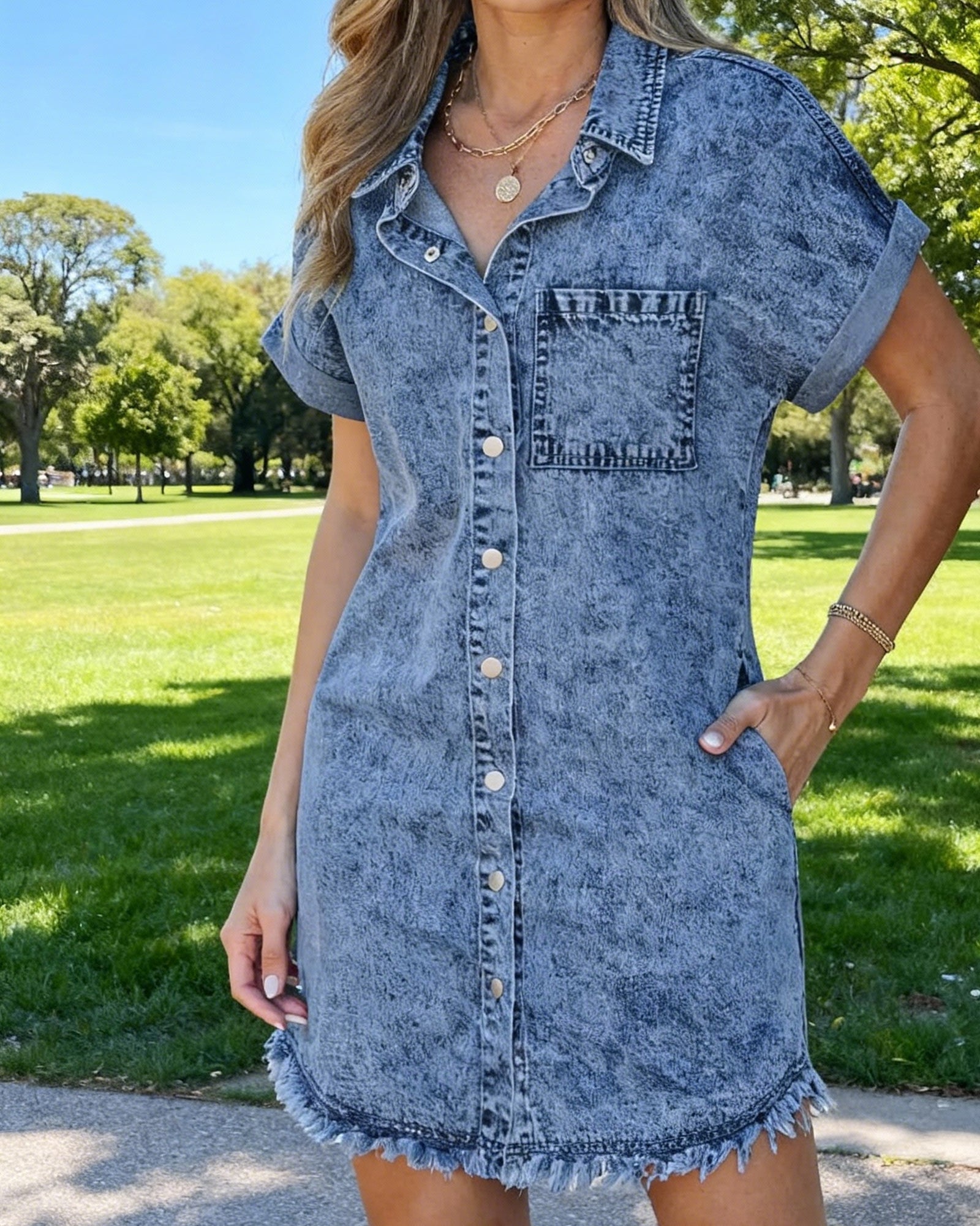 Leandra™ | Shirt Dress