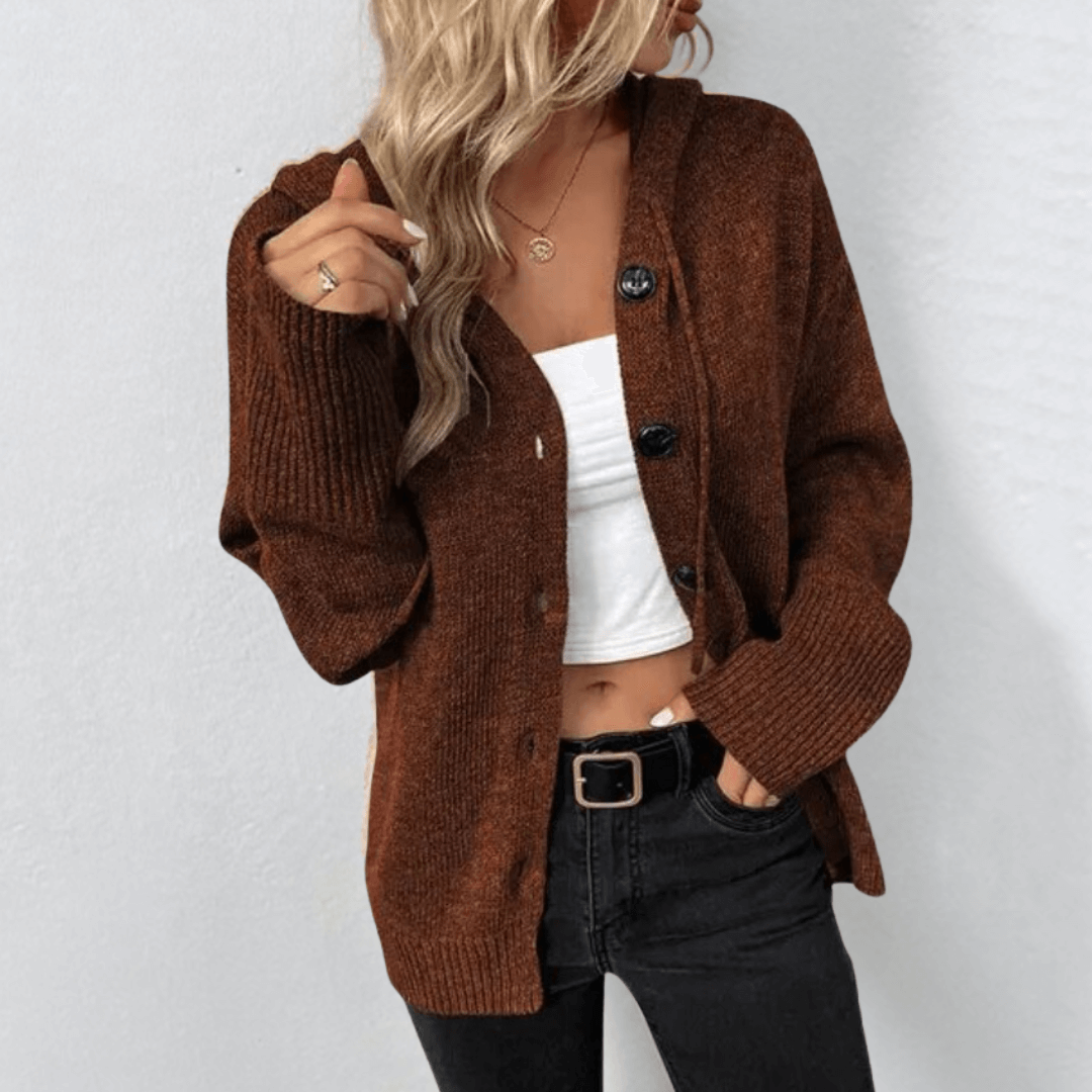 Fernwood™ | Hooded Button Cardigan