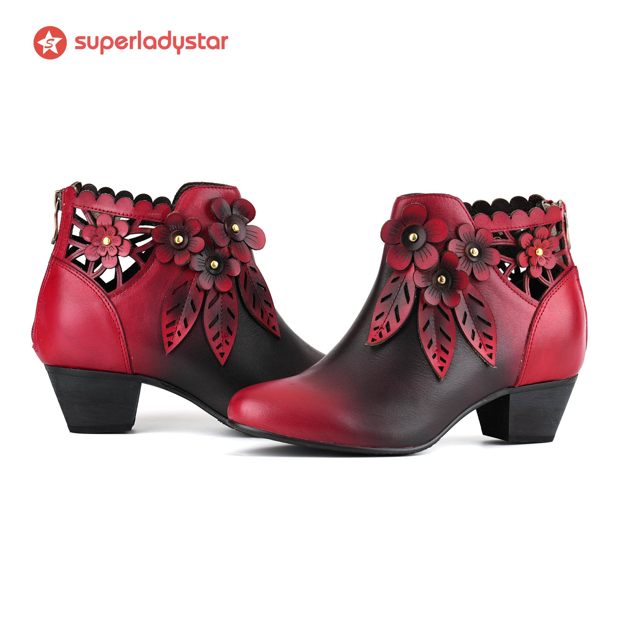 Novelle™ | Floral Ankle Bootie