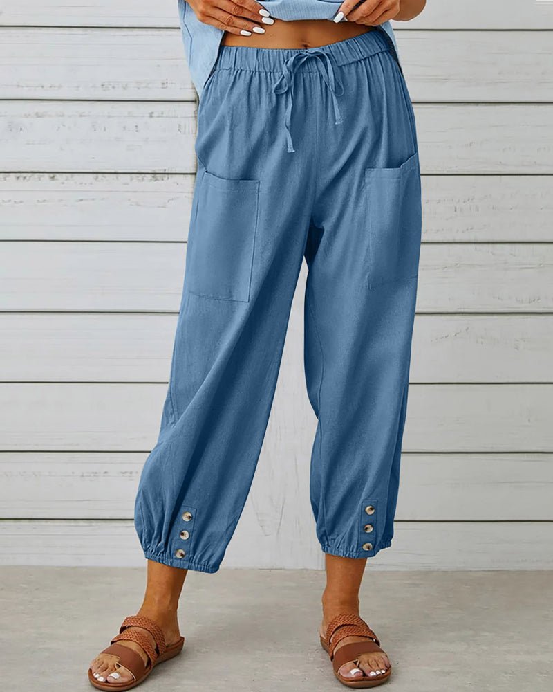 Thea™ | Chic High-Waist Trouser