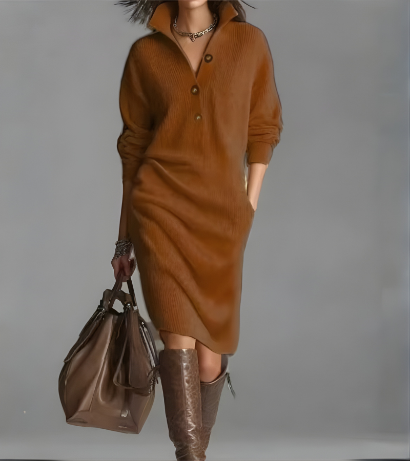 Madalyn | Women's Cozy Elegant Knit Dress