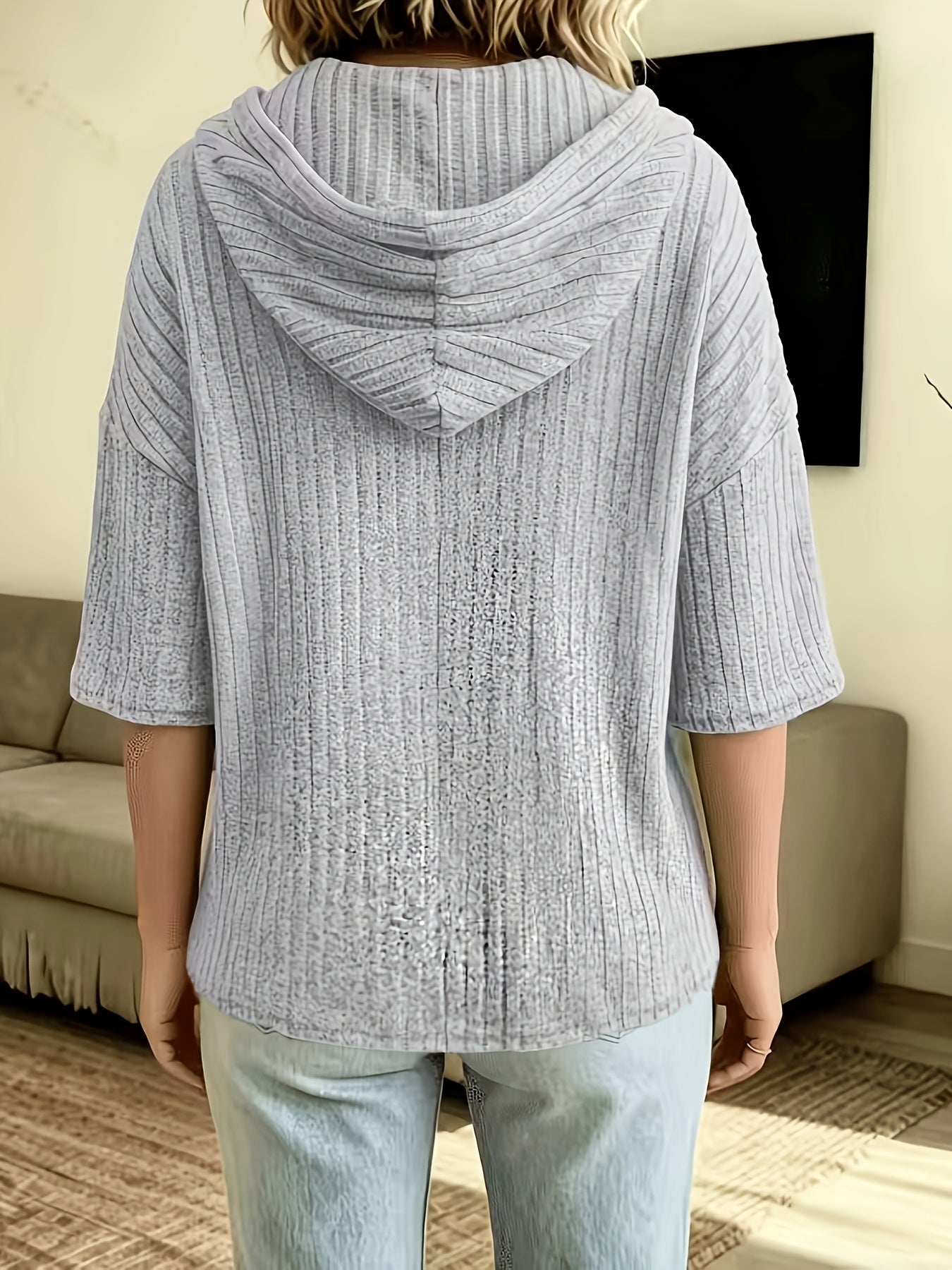 Moxie™ | Ribbed Hoodie with Zipper