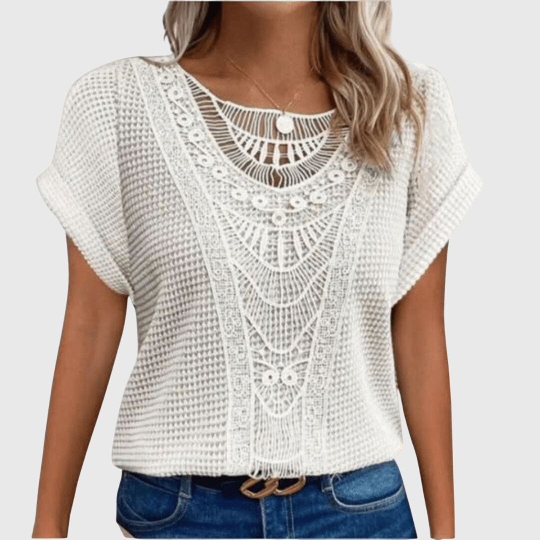 Elegant Ibiza Style Blouse