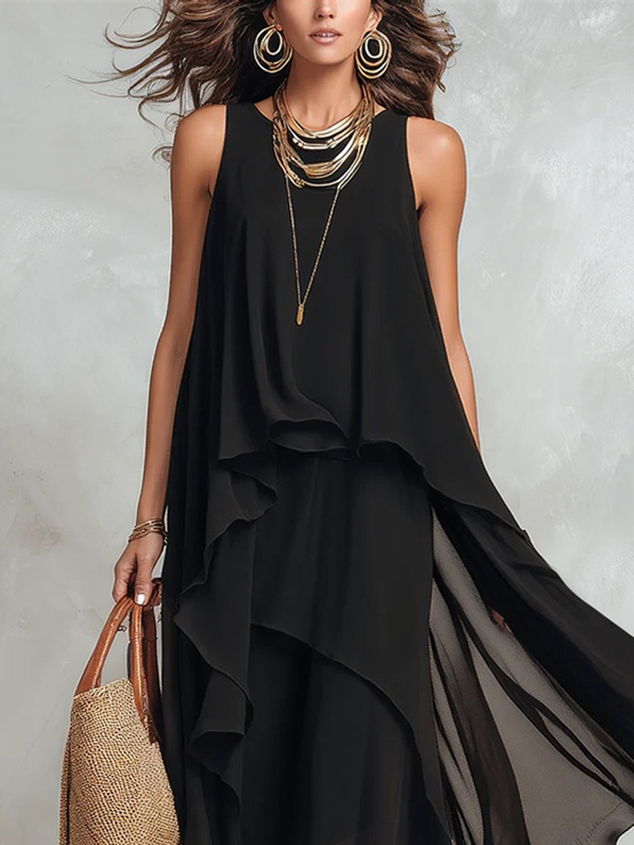 Davine™ | Layered Maxi Dress