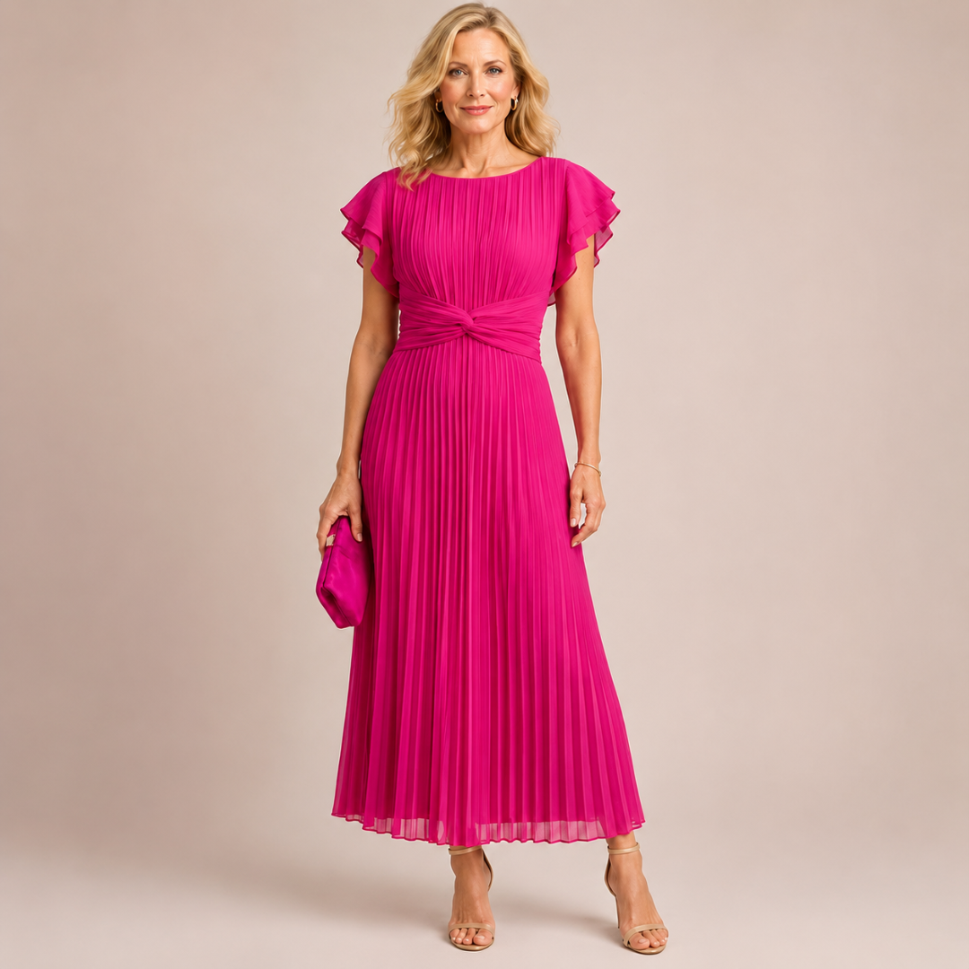 Lara | Classic Pleated Dress