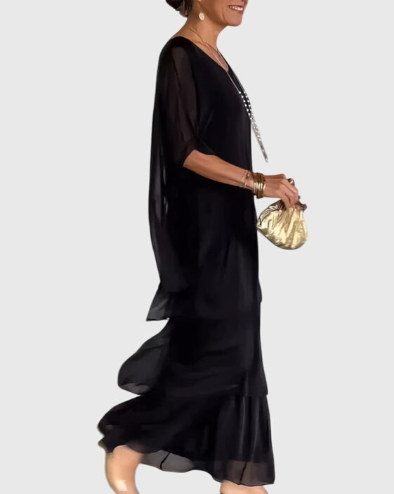 Long and Flowing Elegant Dress