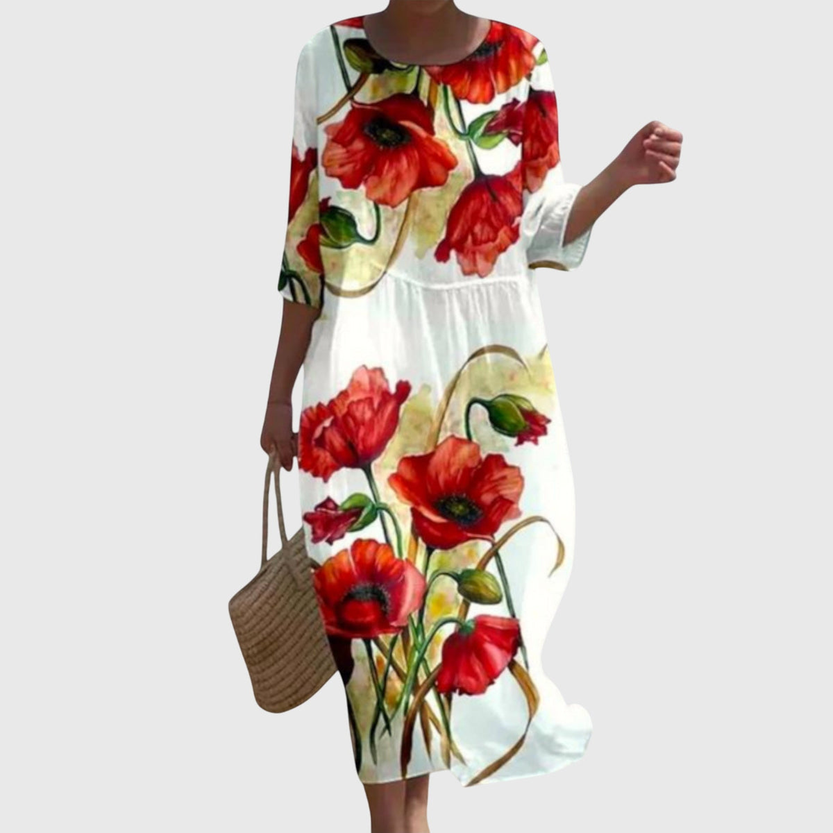 Stylish Floral Maxi Dress