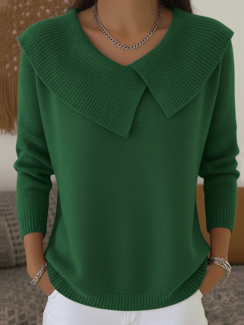 Juliette™ | Cozy Soft-Collar Sweater