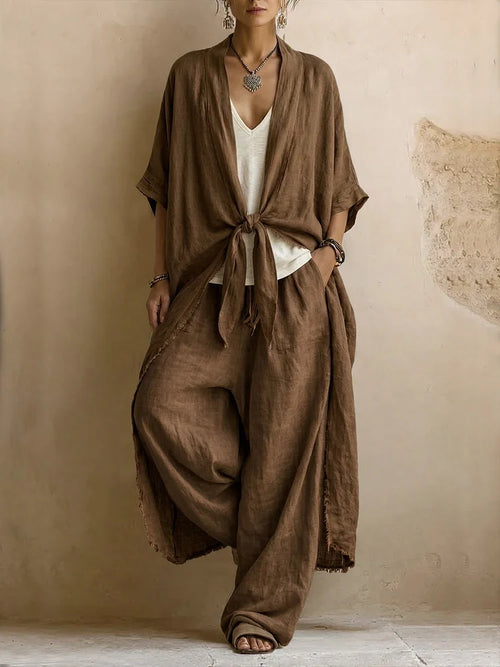 Genevieve™ | Bohemian Cardigan Three-Piece Set