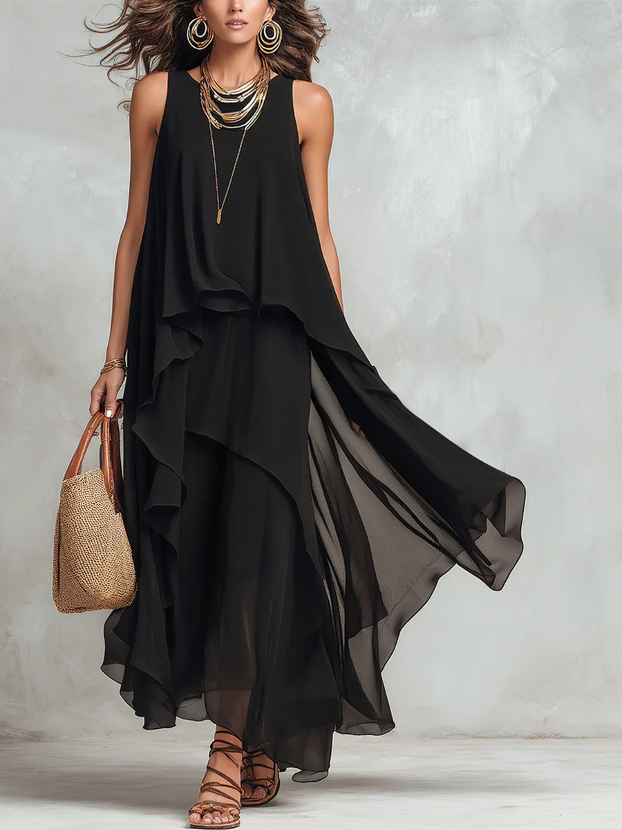 Davine™ | Layered Maxi Dress
