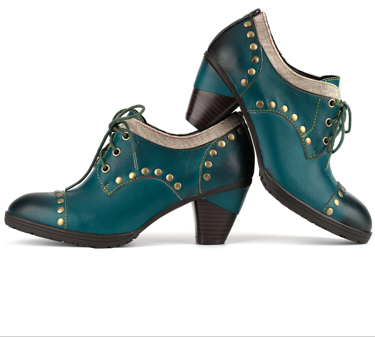 Olexa™ | Studded Oxford Heels