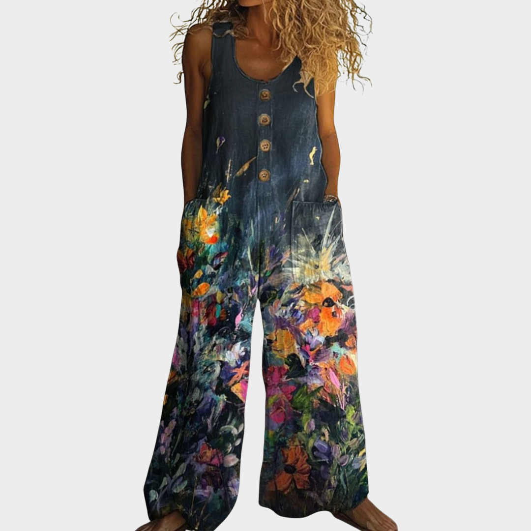 Lavara™ | Blooming Floral Jumpsuit