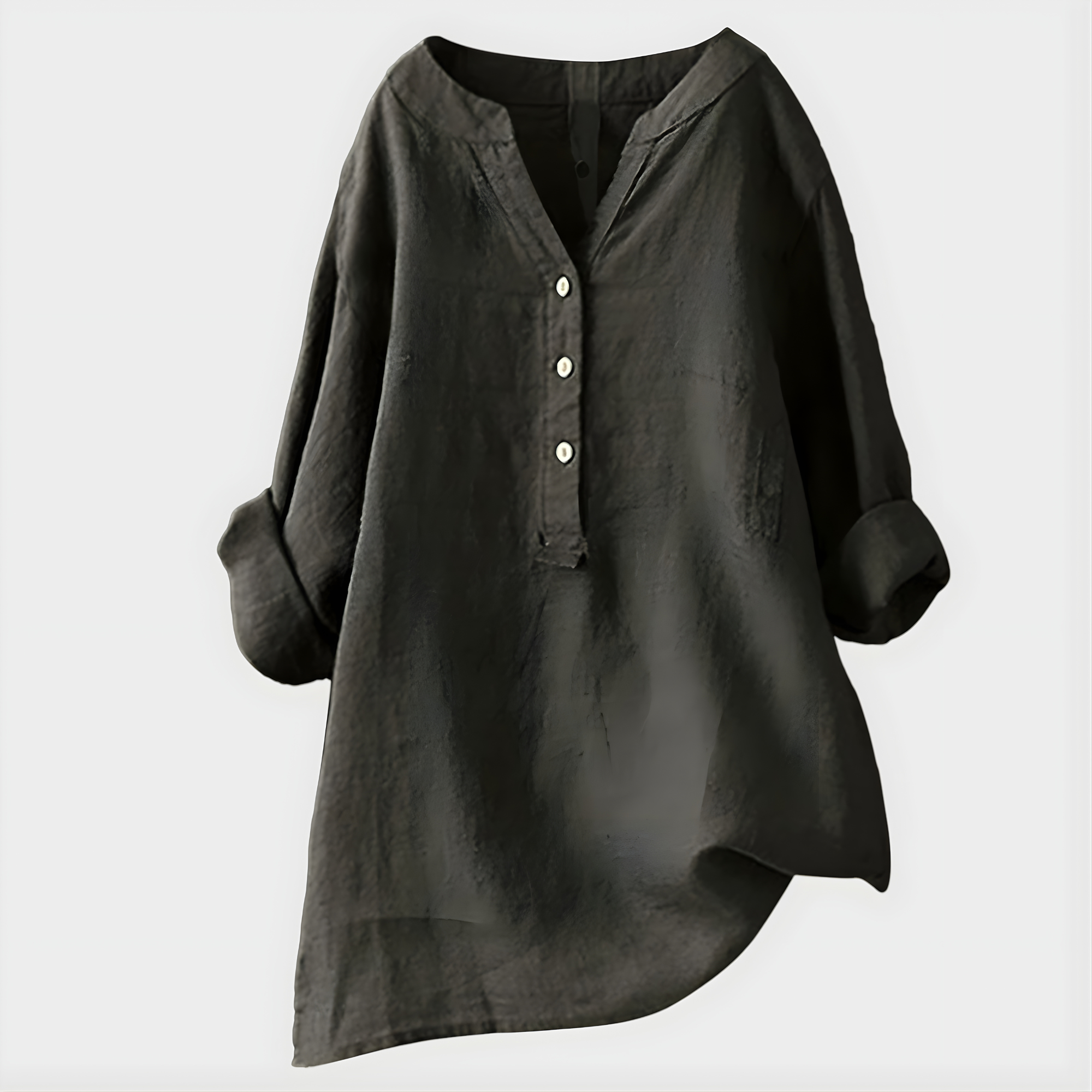 Orindelle™ | Elegant V-Neck Blouse