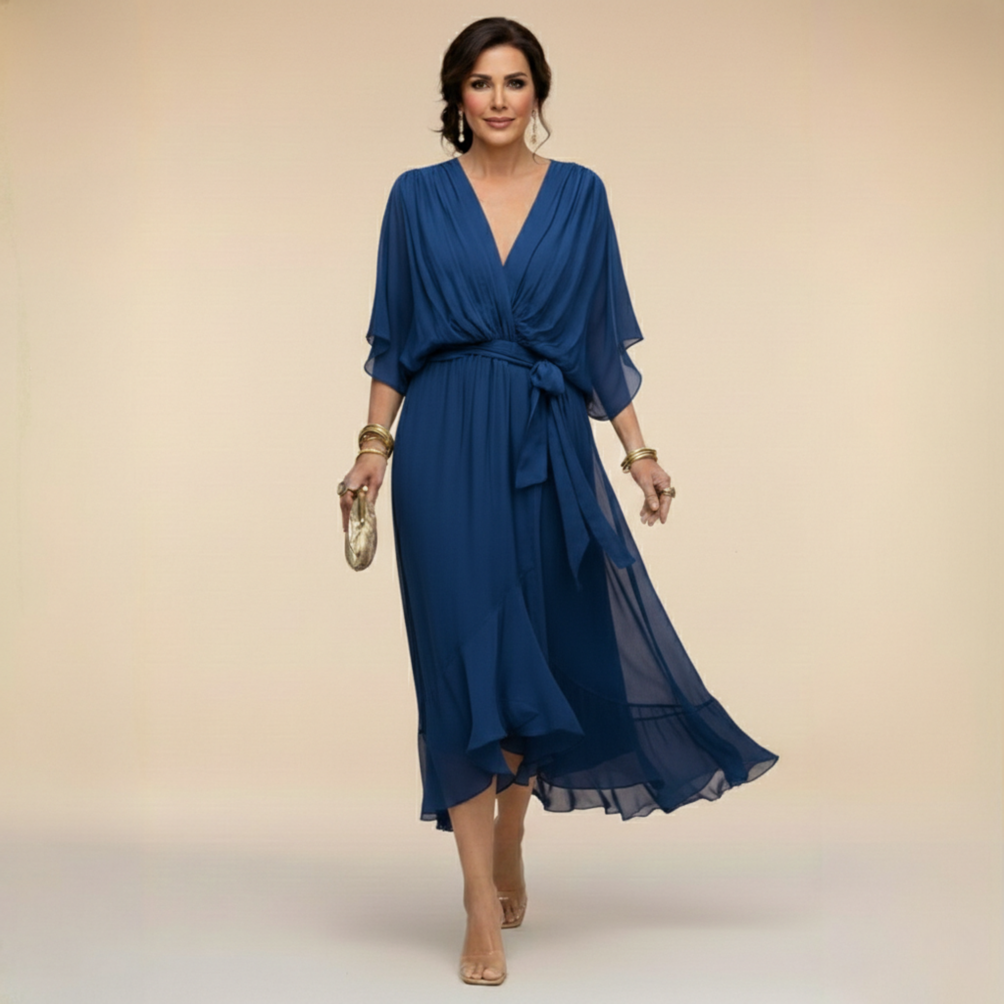 Monica™ | Elegant Midi Dress