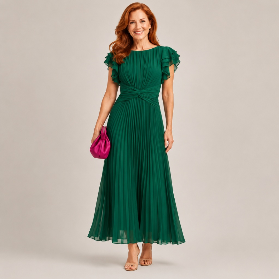 Lara | Classic Pleated Dress