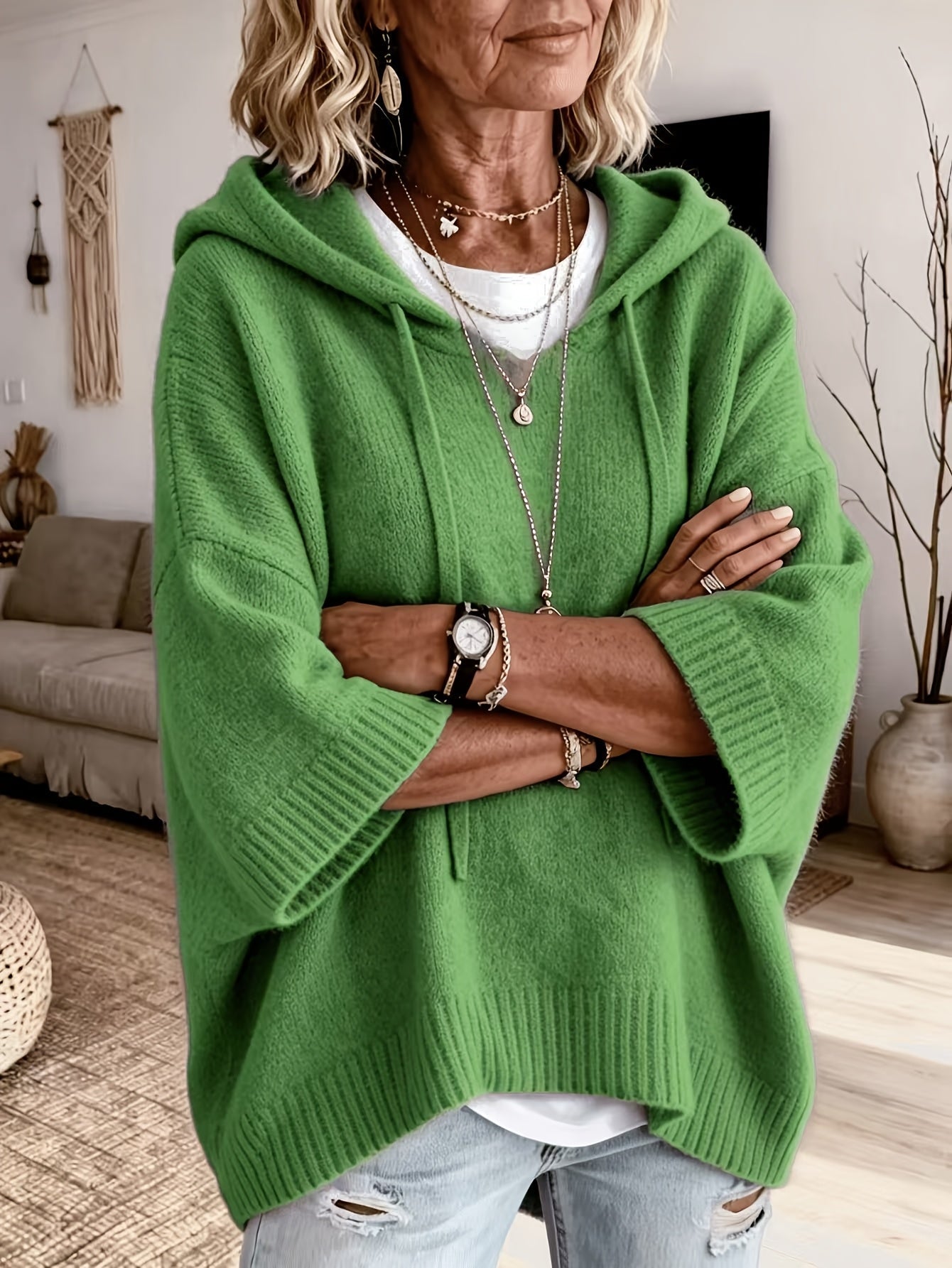 Ivona™ | Batwing Hooded Sweater