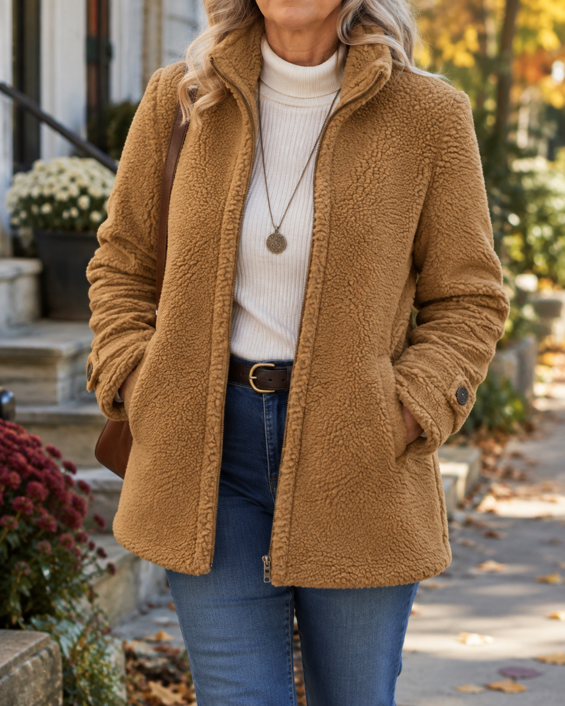 Tamsyn™ | Cozy Stand Collar Jacket