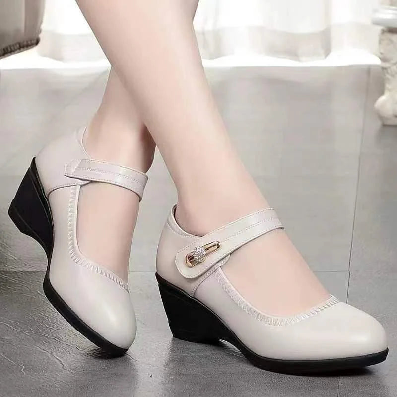 Ottilie™ | Mid-Heel Comfort Wedge Shoes