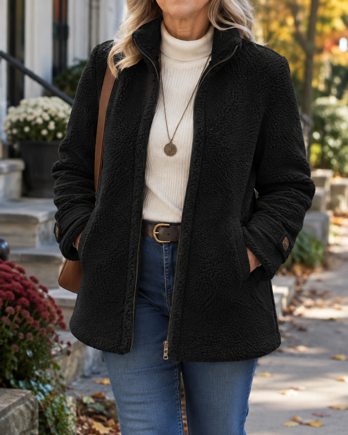 Tamsyn™ | Cozy Stand Collar Jacket