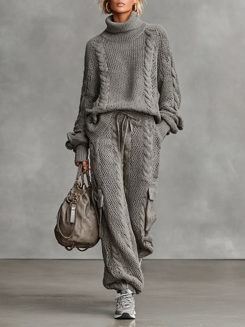Camille™ | Cable Knit Set