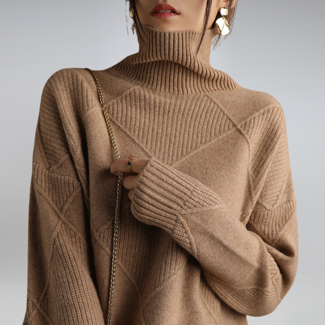 Valenne™ | Elegant Turtleneck Sweater