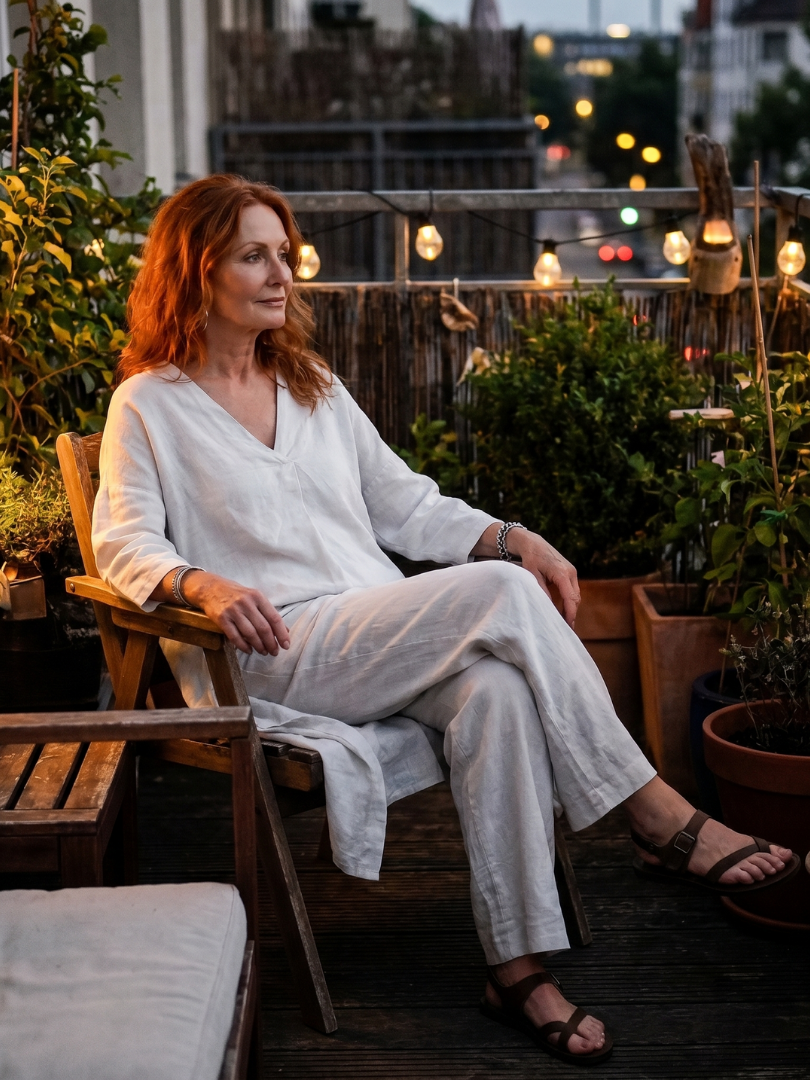 Florentina™ | Loose Tunic Top & Wide Leg Pant Set
