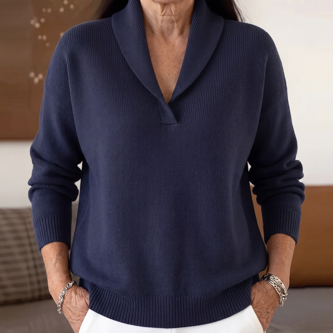 Margaret | Women's Forgiving-Fit V-Neck Sweater
