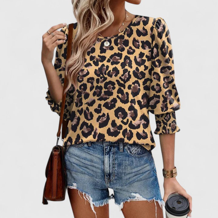 Elegant Smocked Top