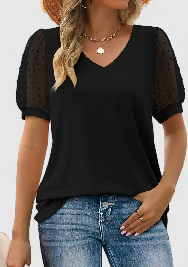 Comfortable V-Neck Top