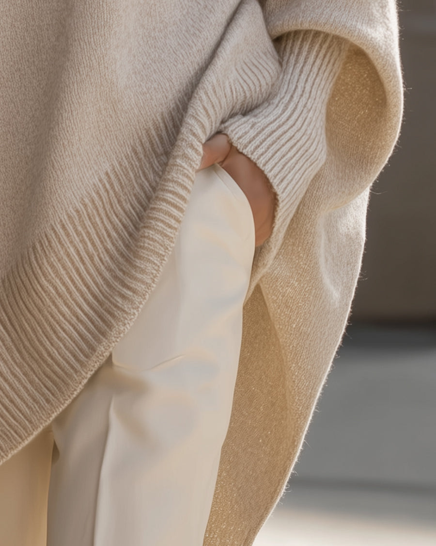 Bianca™ | Oversized Poncho Sweater