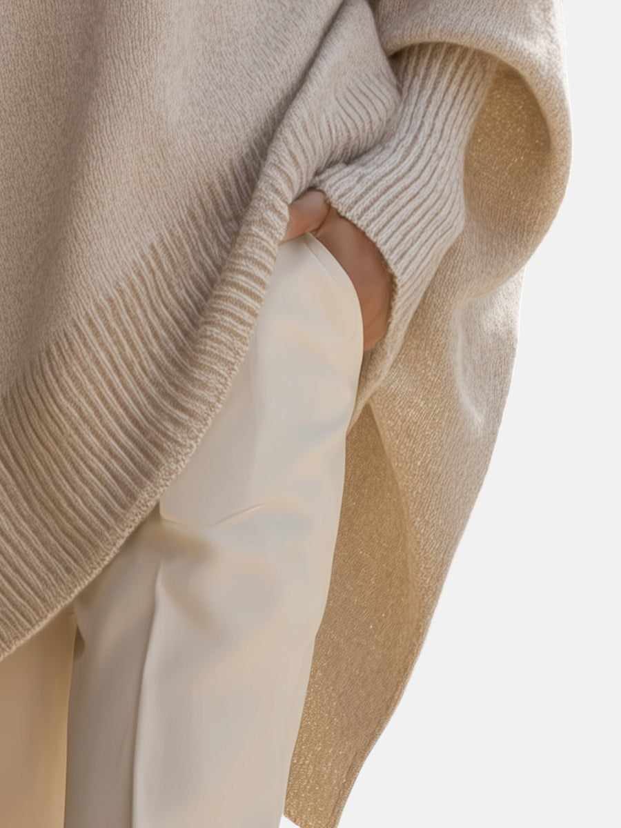 Henriette™ | Oversized Poncho Sweater