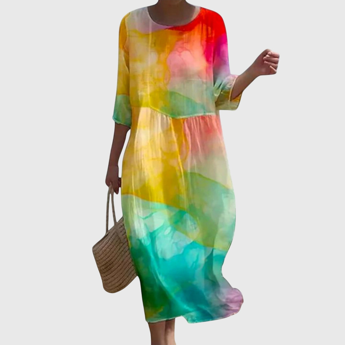 Stylish Floral Maxi Dress