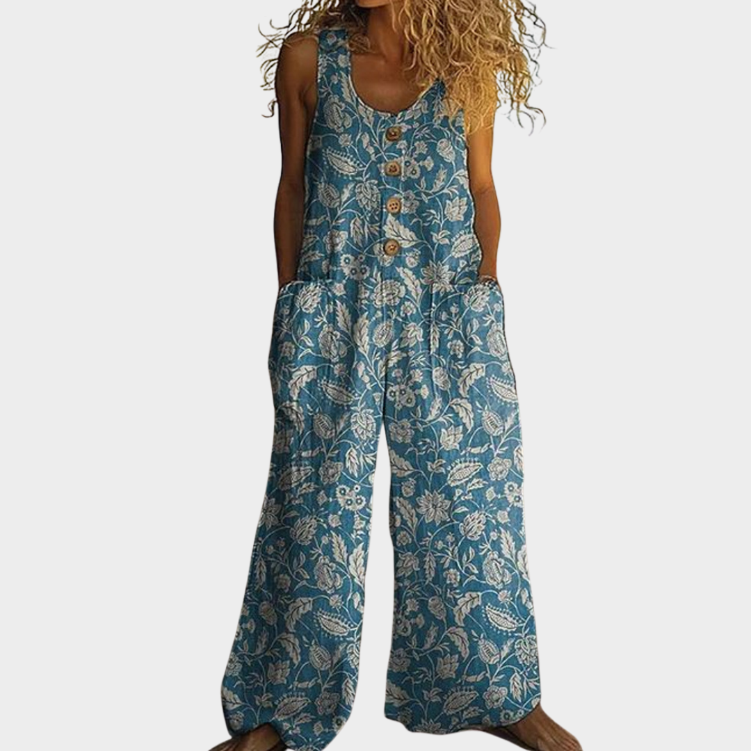 Anouk™ | Folk Art Print Jumpsuit