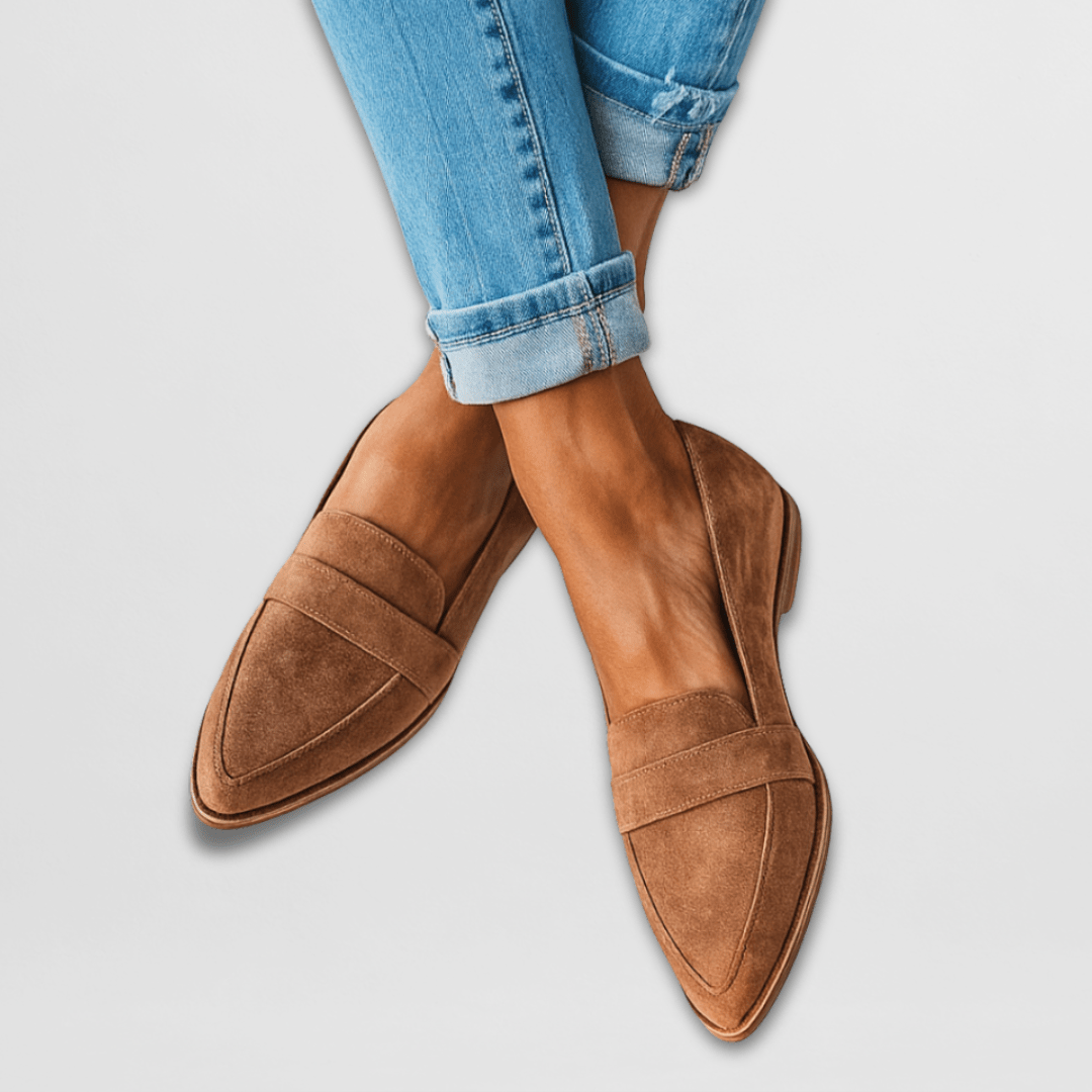 Meredith™ | Pointed-Toe Loafers