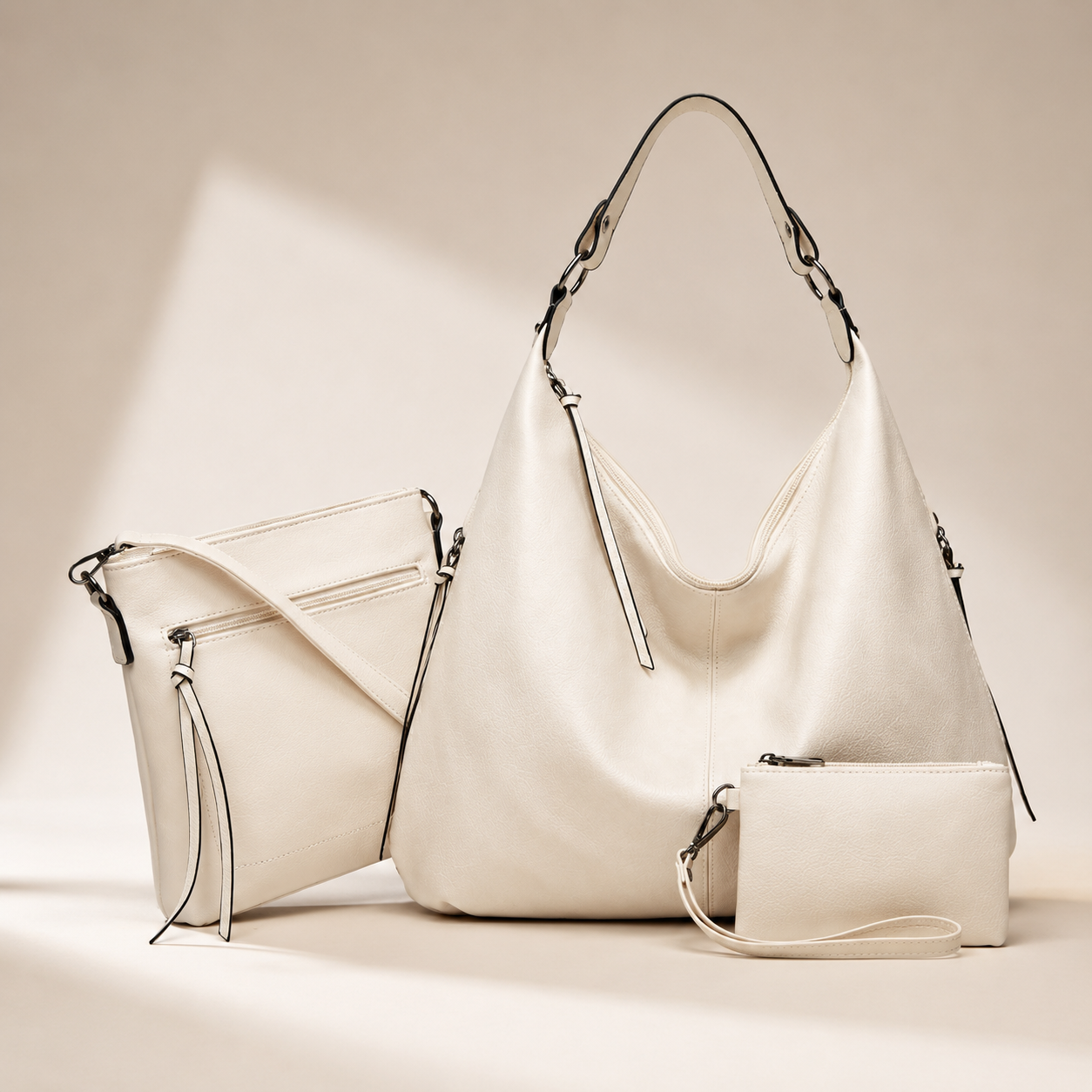 Sable™ | Slouchy Hobo Handbag Set