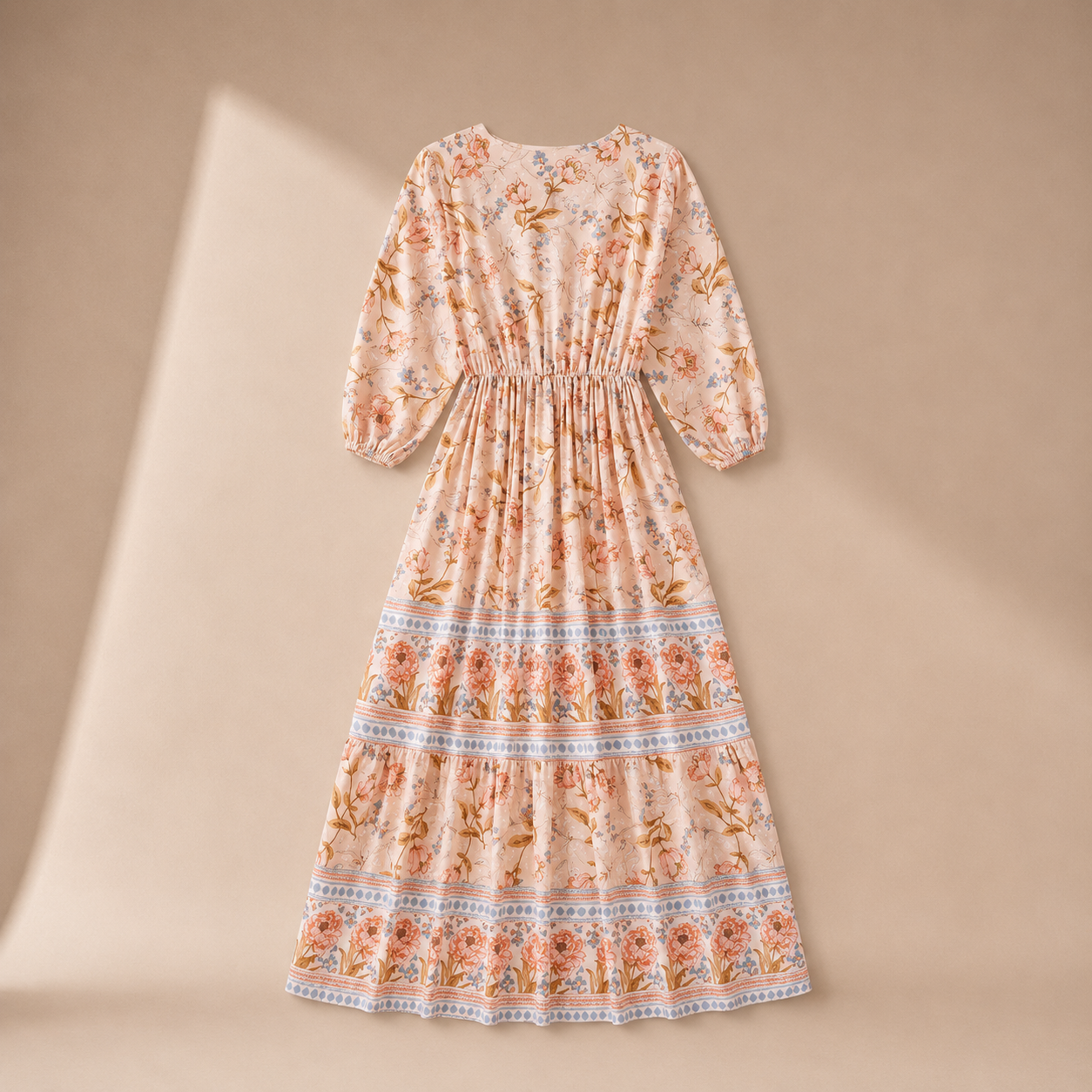 Brielle™ | Floral Boho Tiered Dress