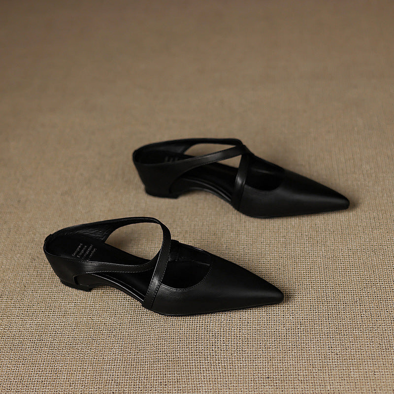 Women's Leather Mules