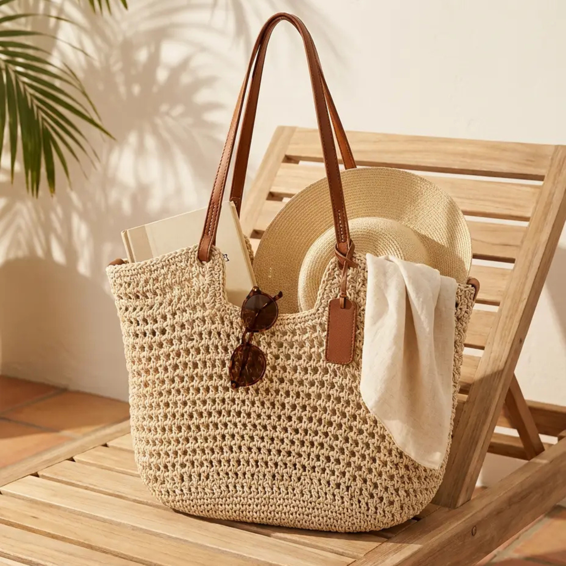 Georgiana™ | Handwoven Crochet Tote