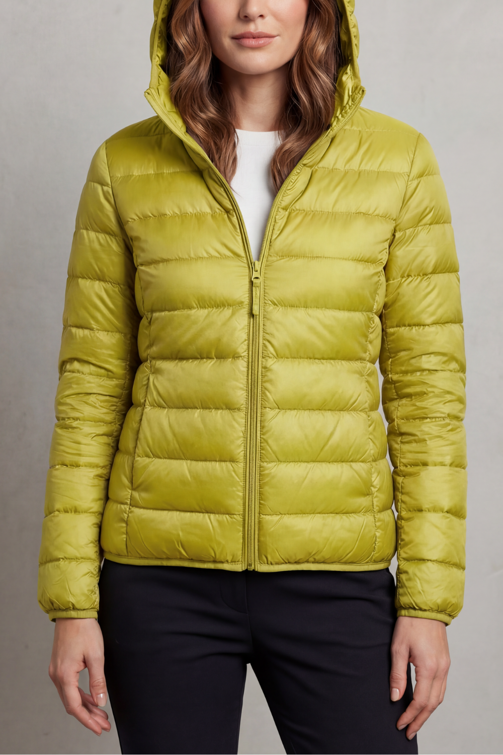 Women's Ultra Light Packable Hooded Puffer Jacket