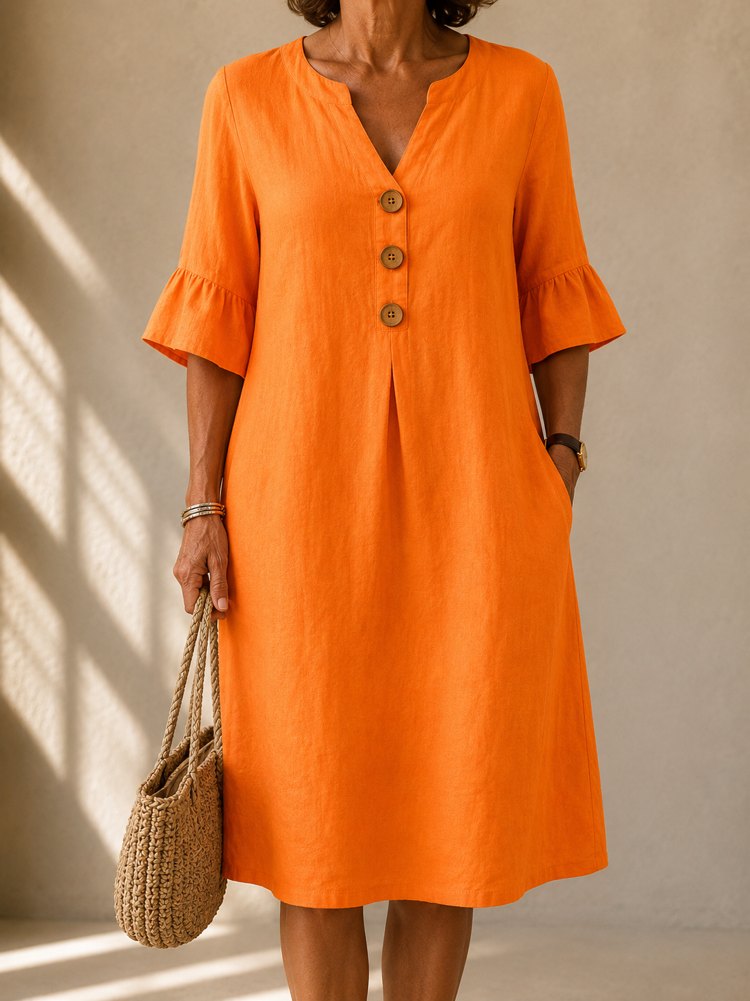Verena™ | Button Dress