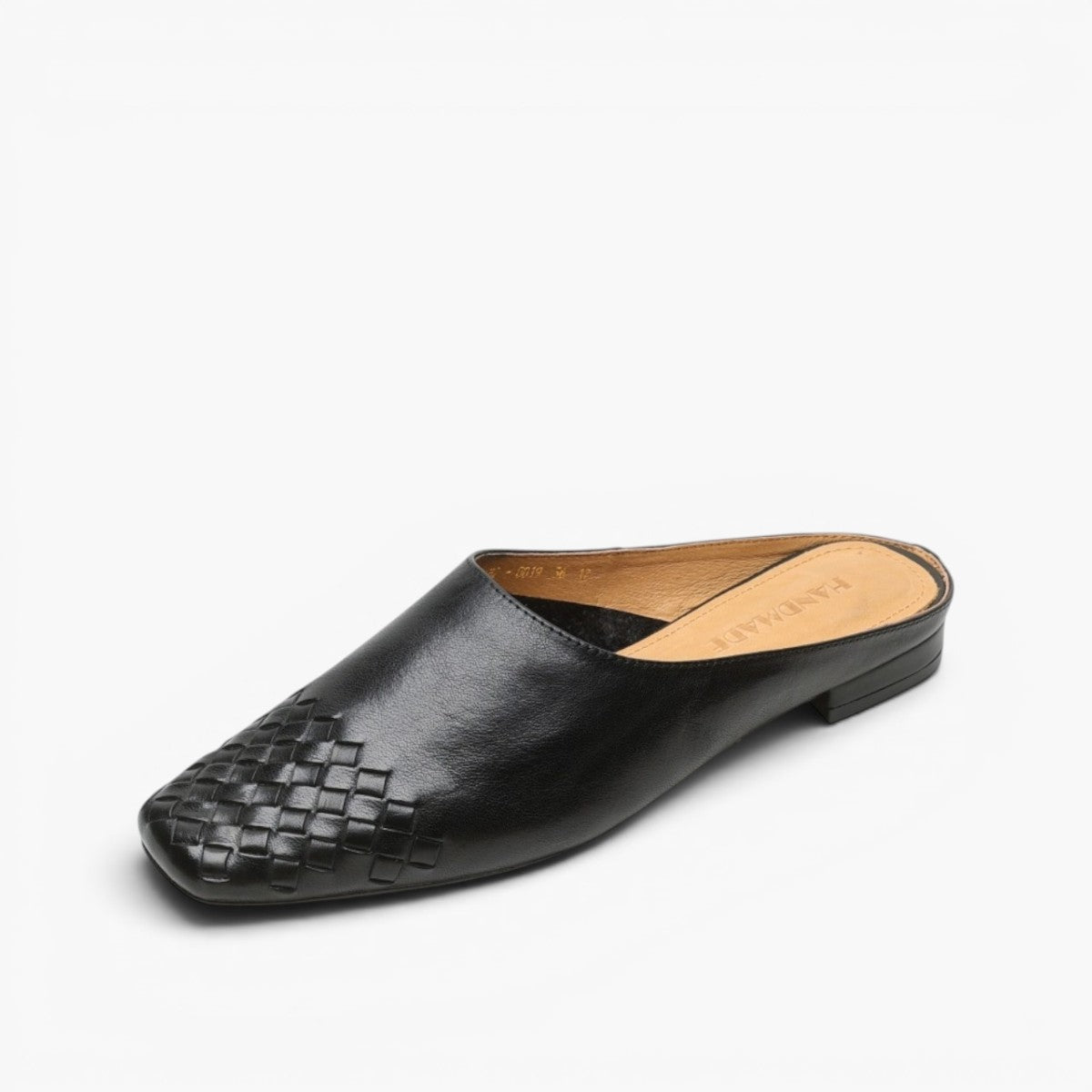 Women's Woven Leather Mules