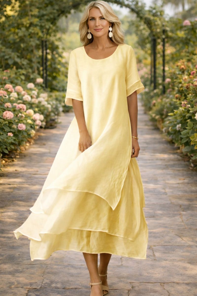 Rosanna™ | Layered Maxi Dress