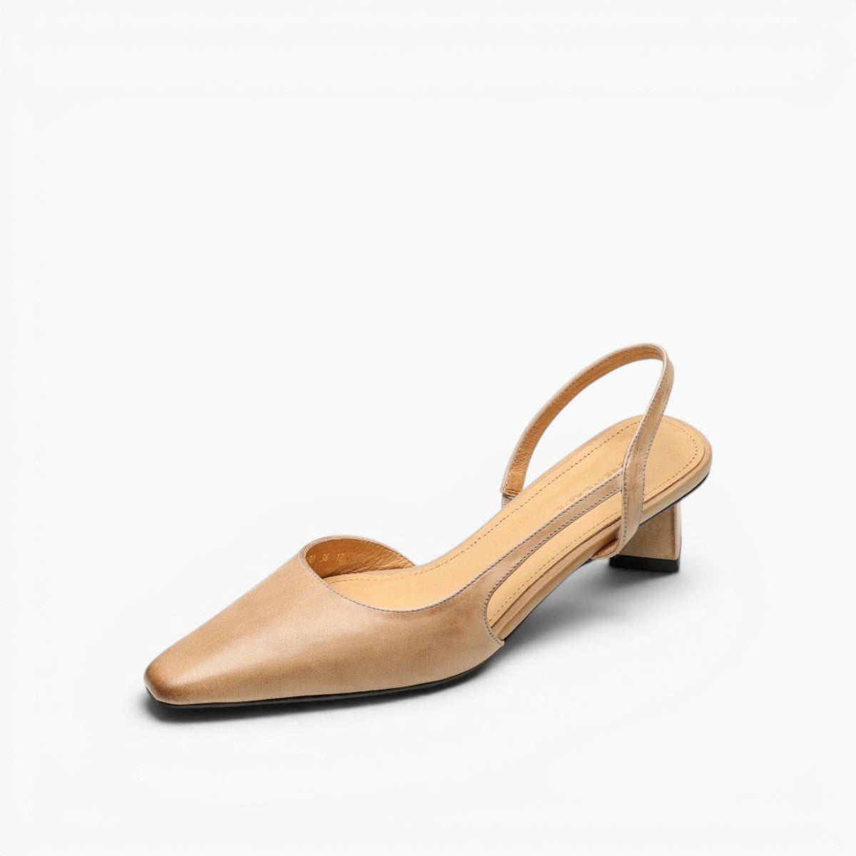 Women's Leather Slingback Pumps