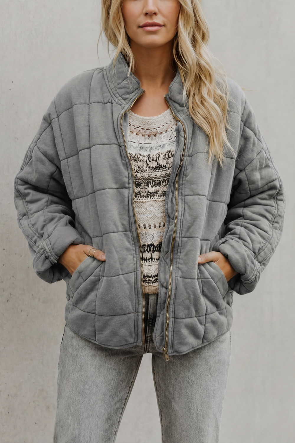 Quilted Comfort Everyday Women’s Jacket