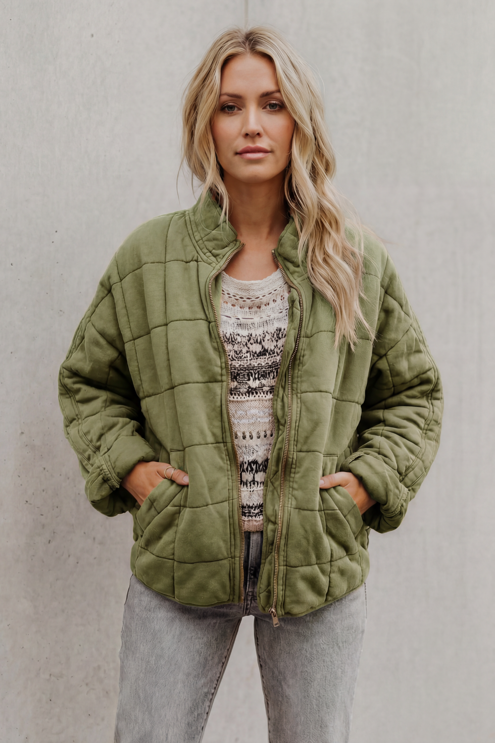 Quilted Comfort Everyday Women’s Jacket