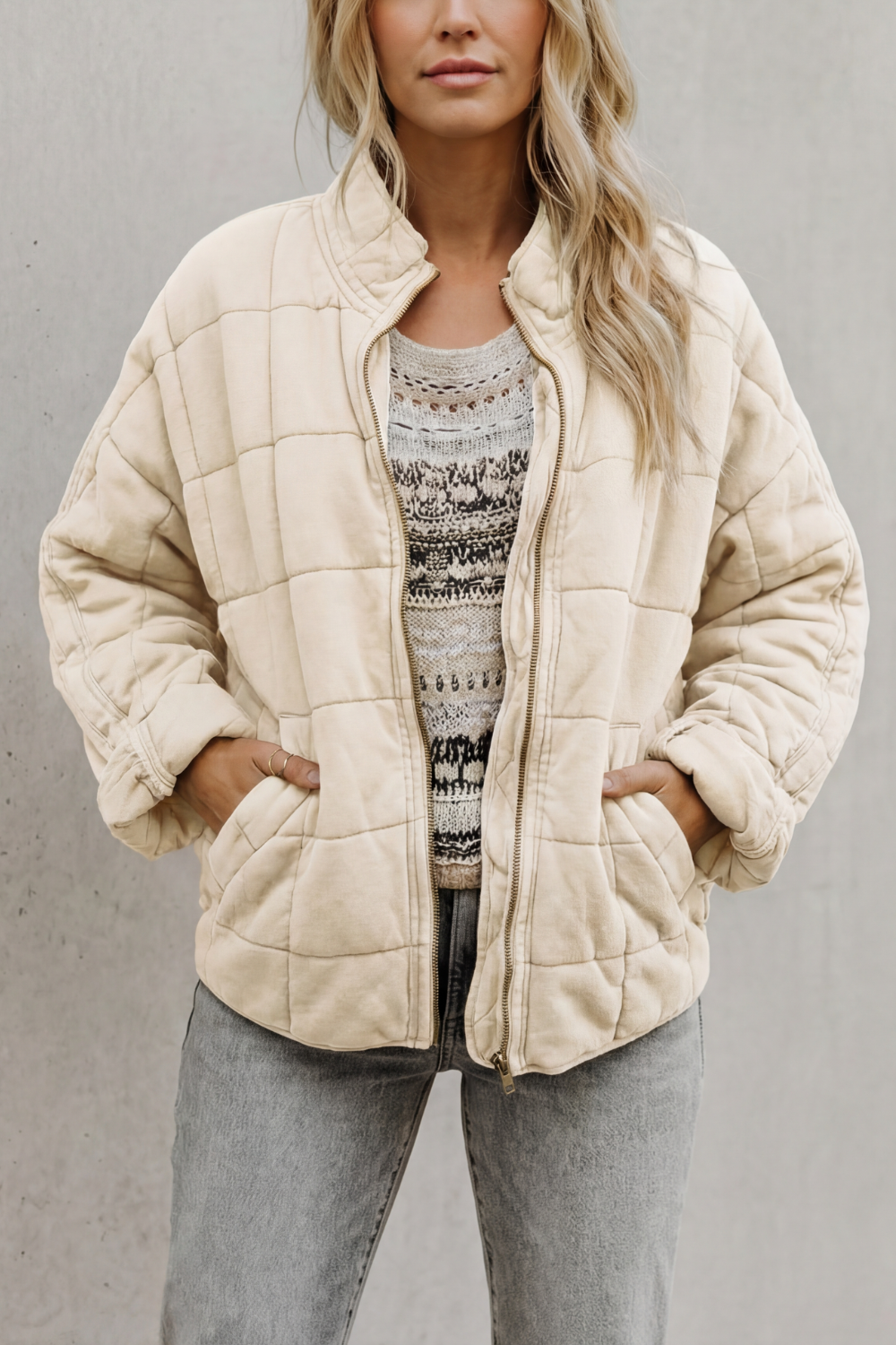 Quilted Comfort Everyday Women’s Jacket